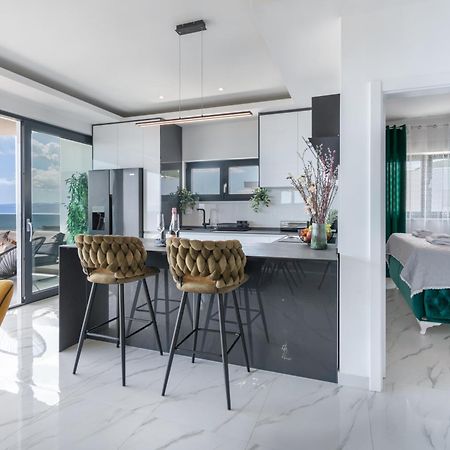 Apartmán Lux Penthouse Panoramic View With Jacuzzi Makarská Exteriér fotografie