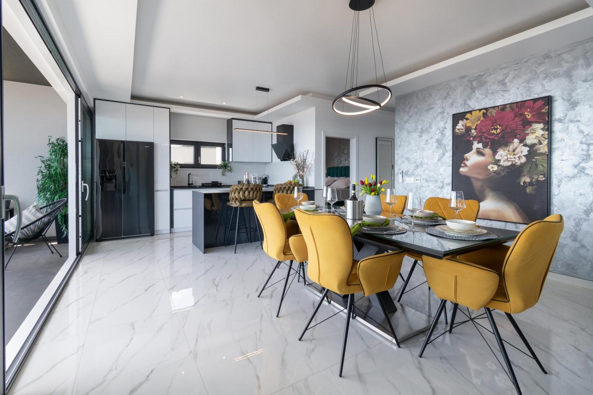Apartmán Lux Penthouse Panoramic View With Jacuzzi Makarská Exteriér fotografie