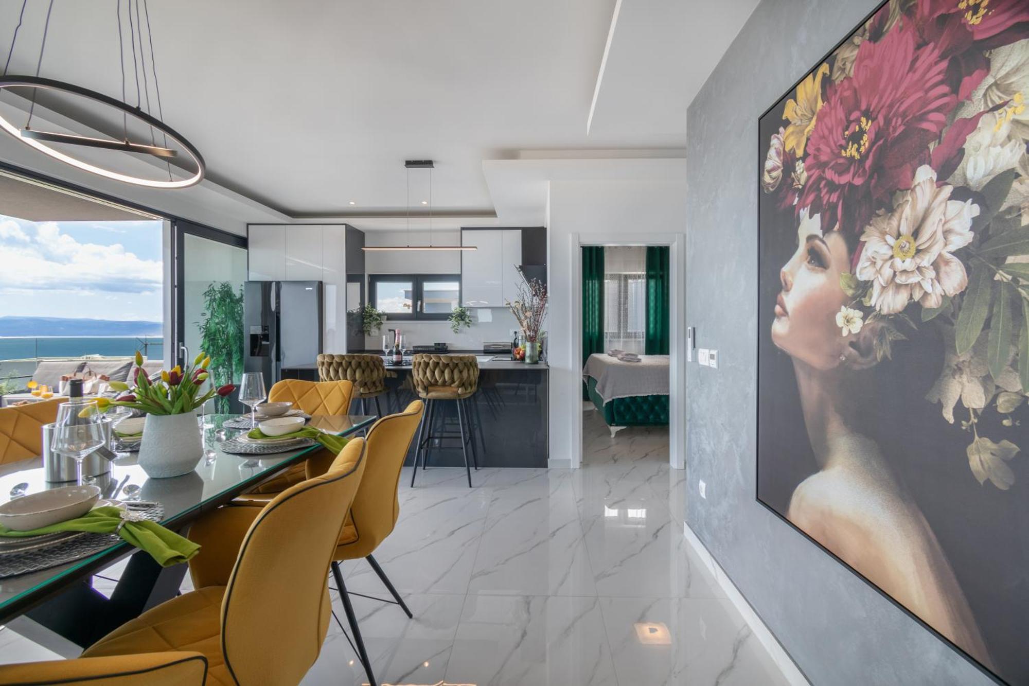 Apartmán Lux Penthouse Panoramic View With Jacuzzi Makarská Exteriér fotografie