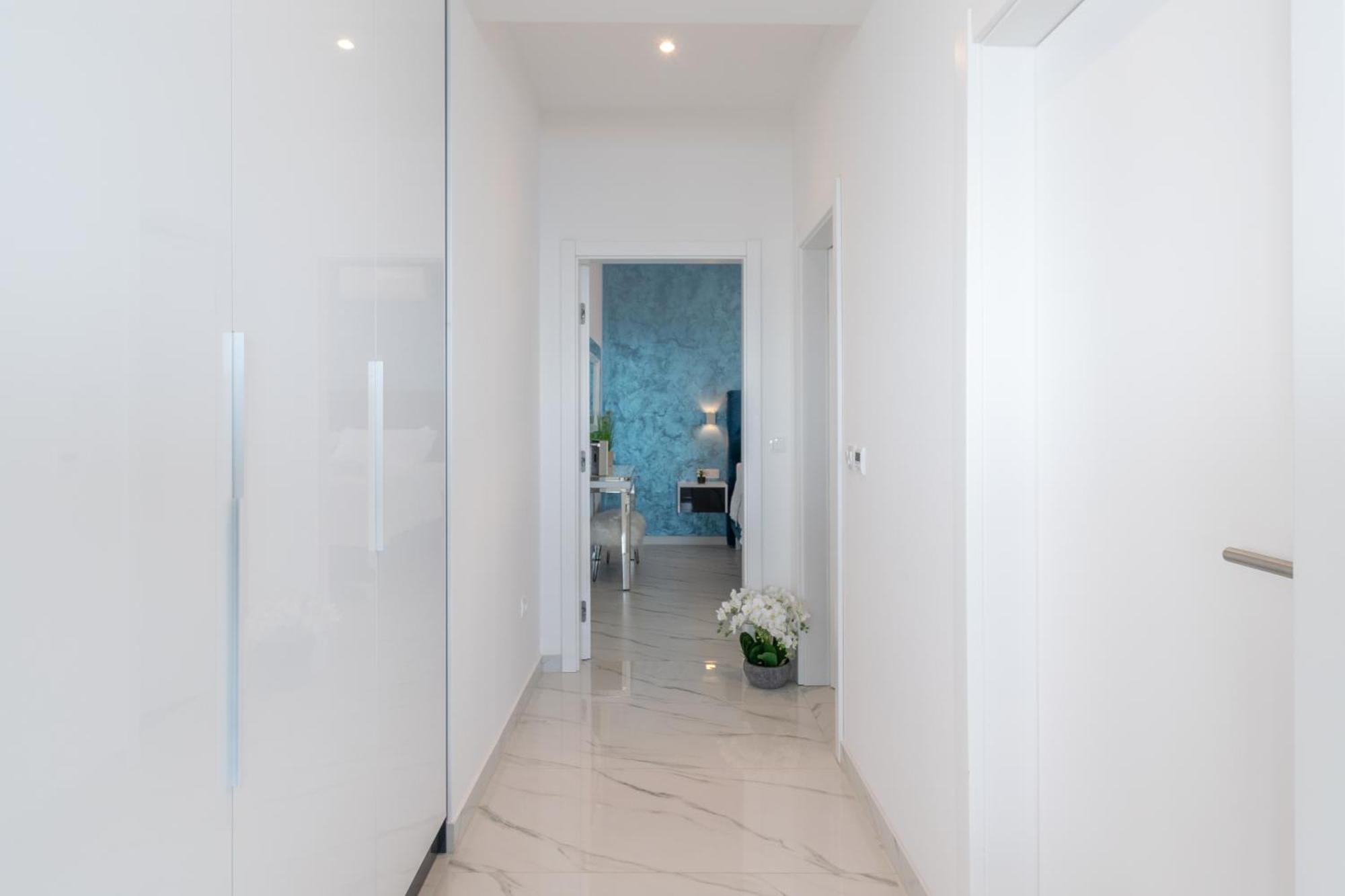 Apartmán Lux Penthouse Panoramic View With Jacuzzi Makarská Exteriér fotografie