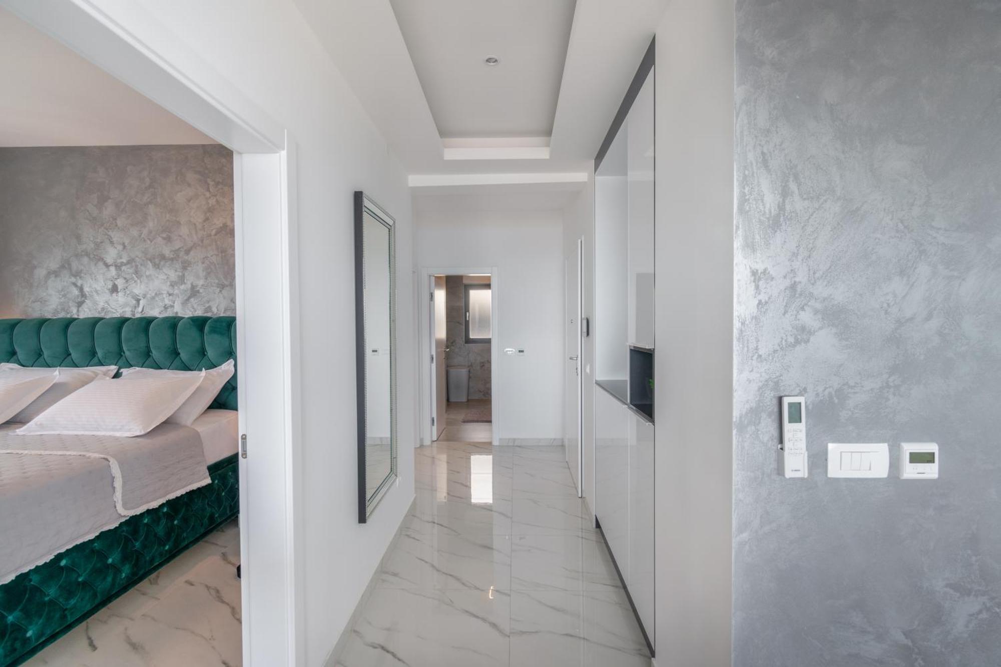 Apartmán Lux Penthouse Panoramic View With Jacuzzi Makarská Exteriér fotografie